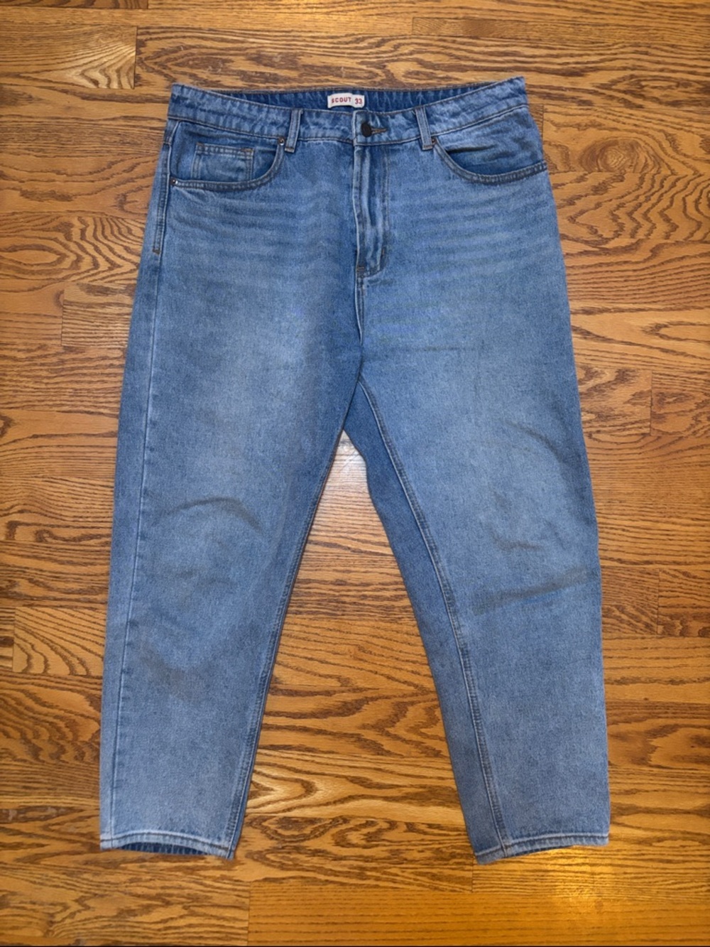 Scout Light Blue Slim Straight Men's Jeans